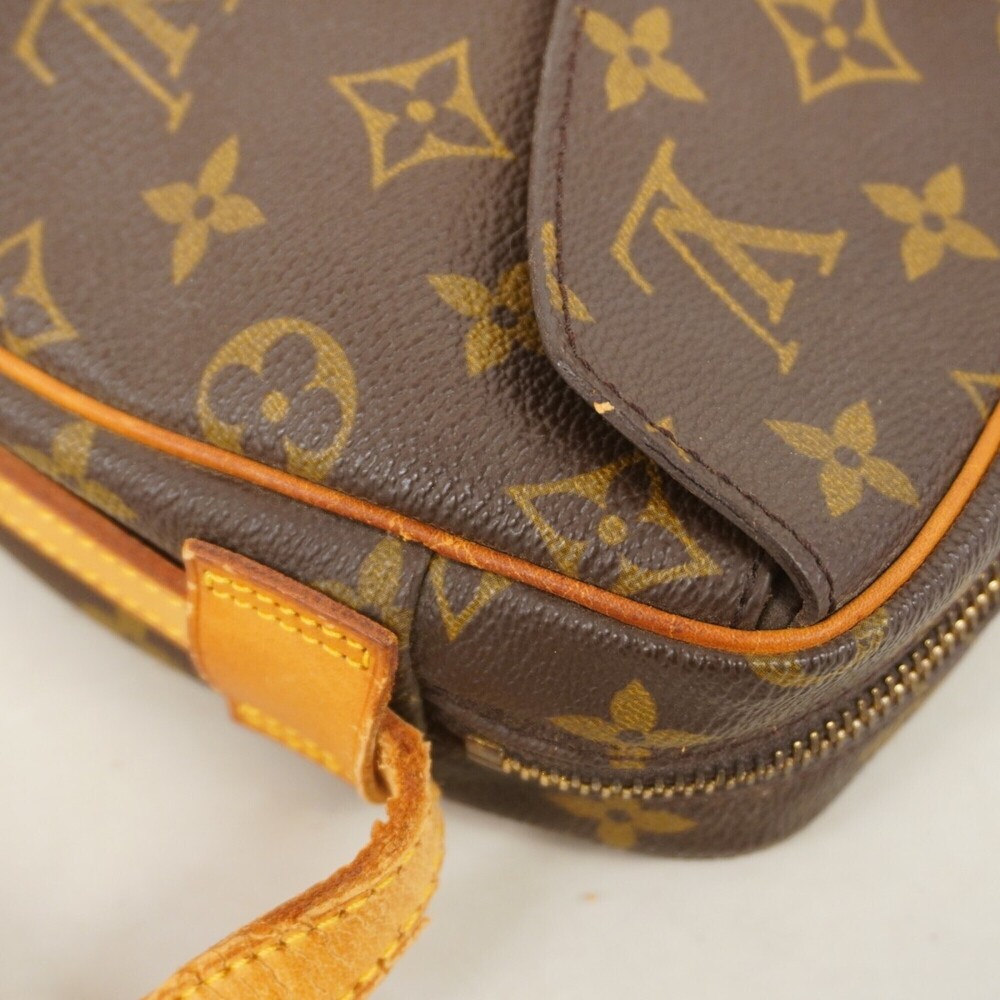 LOUIS VUITTON Authentic Brown Monogram Shoulder Bag - Picture 9 of 11
